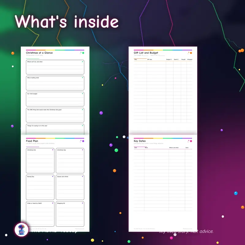 Storm Proof Christmas Planner, preview image 2