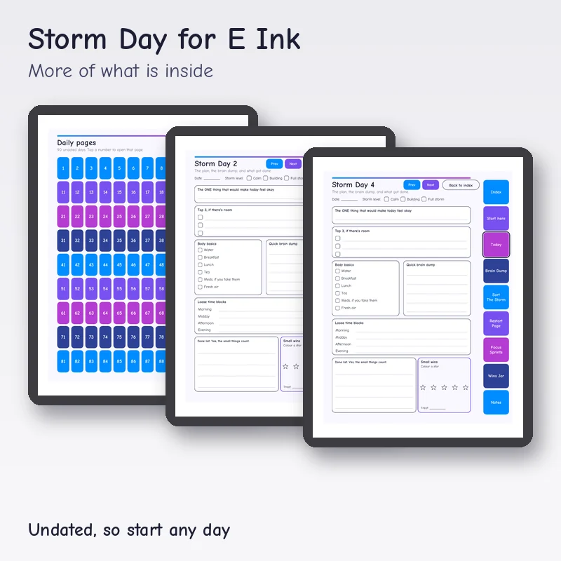 Storm Day for E Ink, preview image 3
