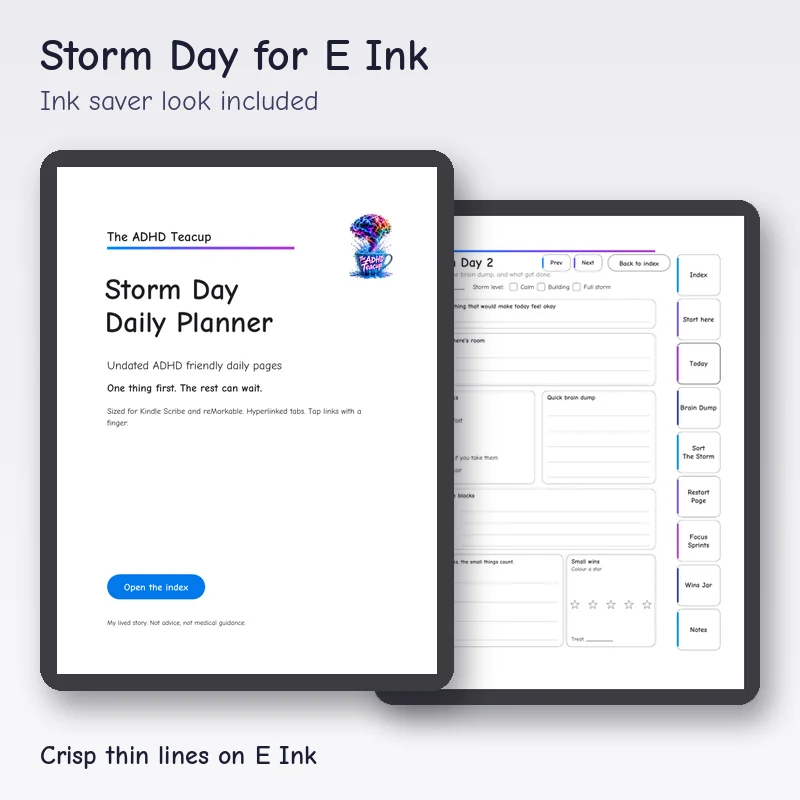 Storm Day for E Ink, preview image 4