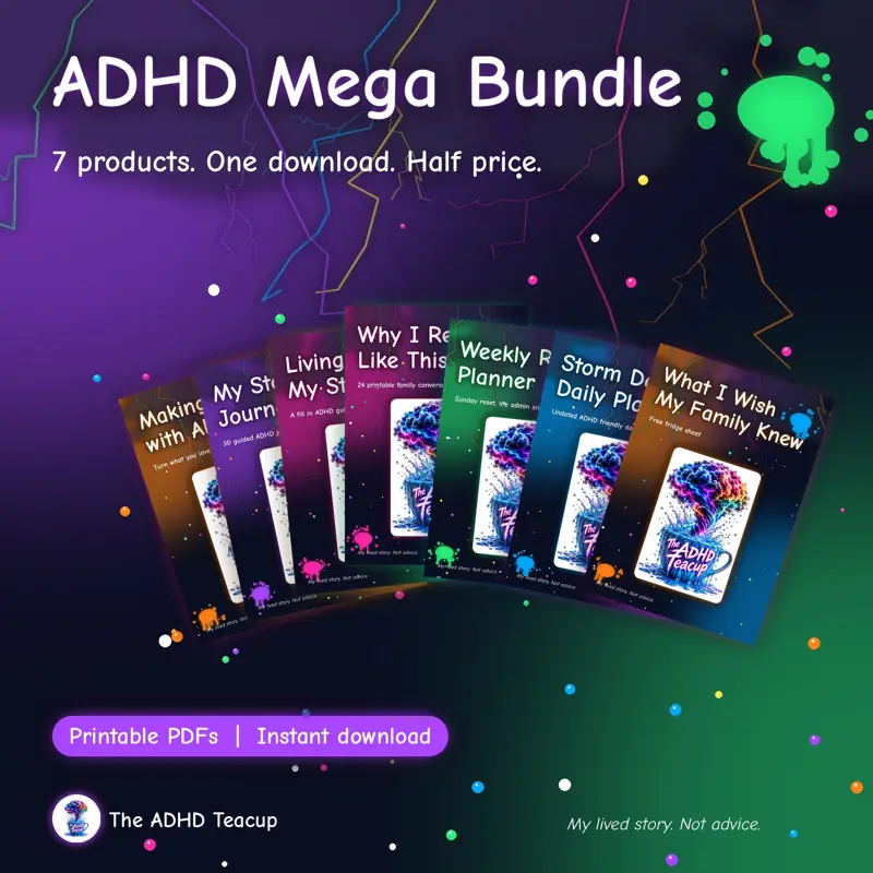The ADHD Teacup Mega Bundle, bundle cover