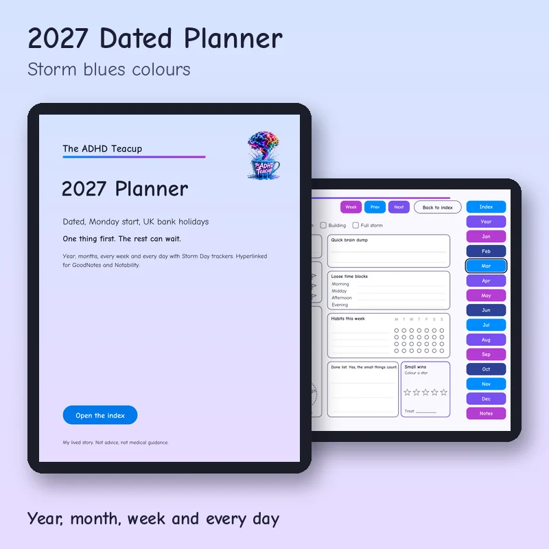 2027 Dated Planner, main product image