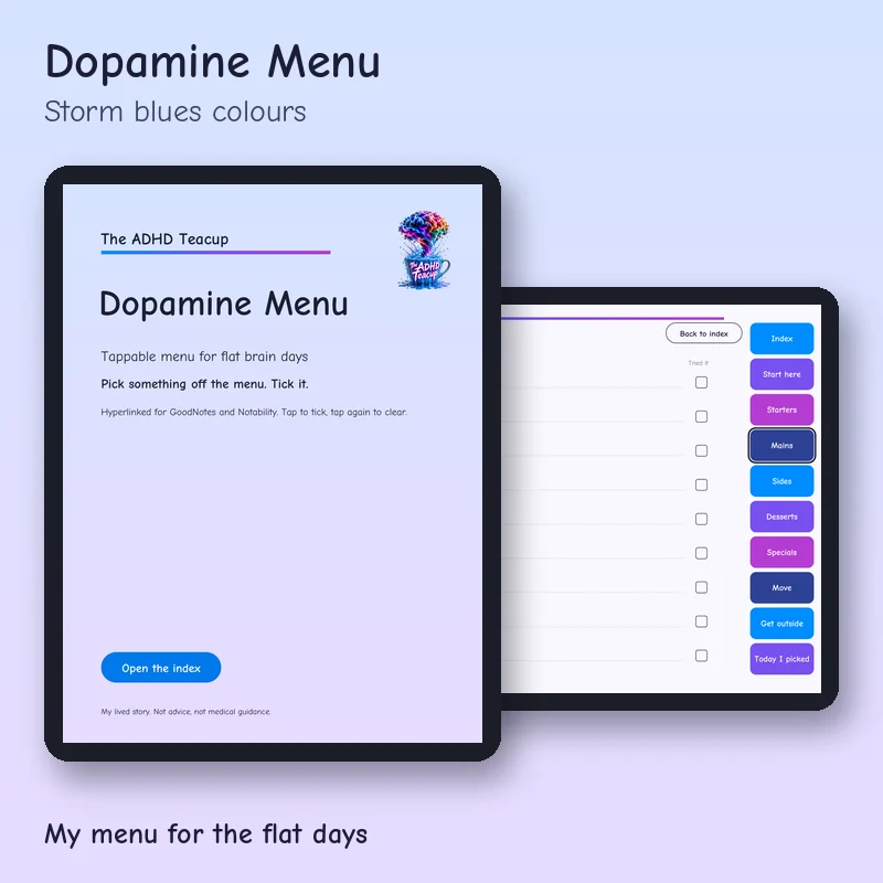 Dopamine Menu, main product image