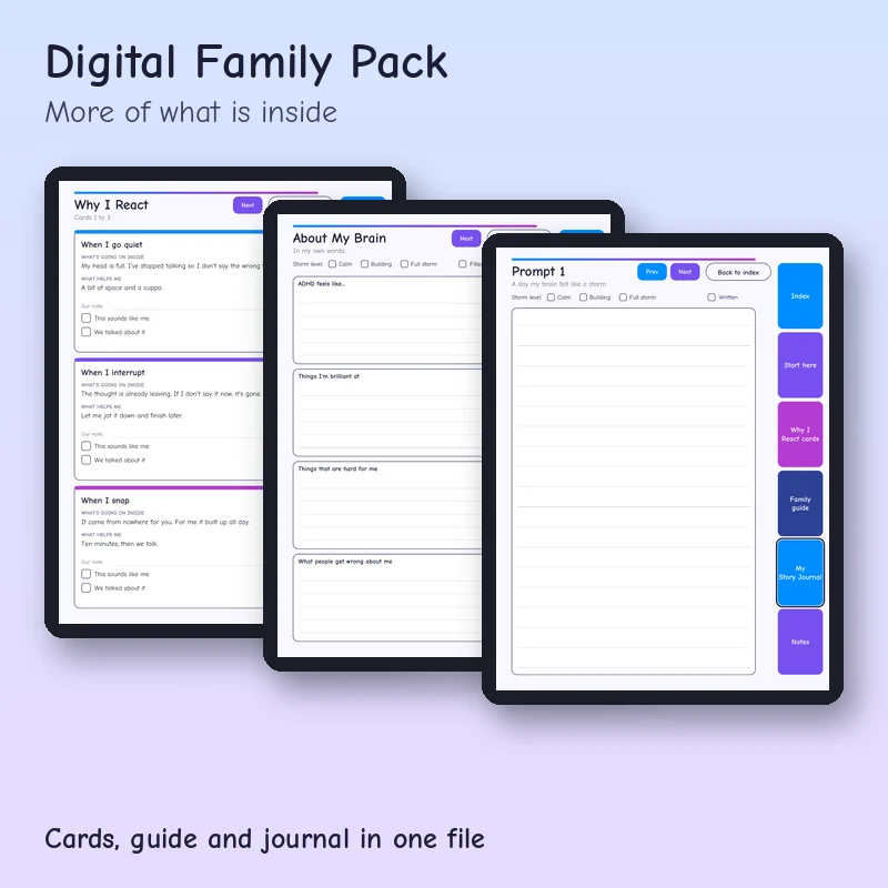 Digital Family Pack, preview image 3