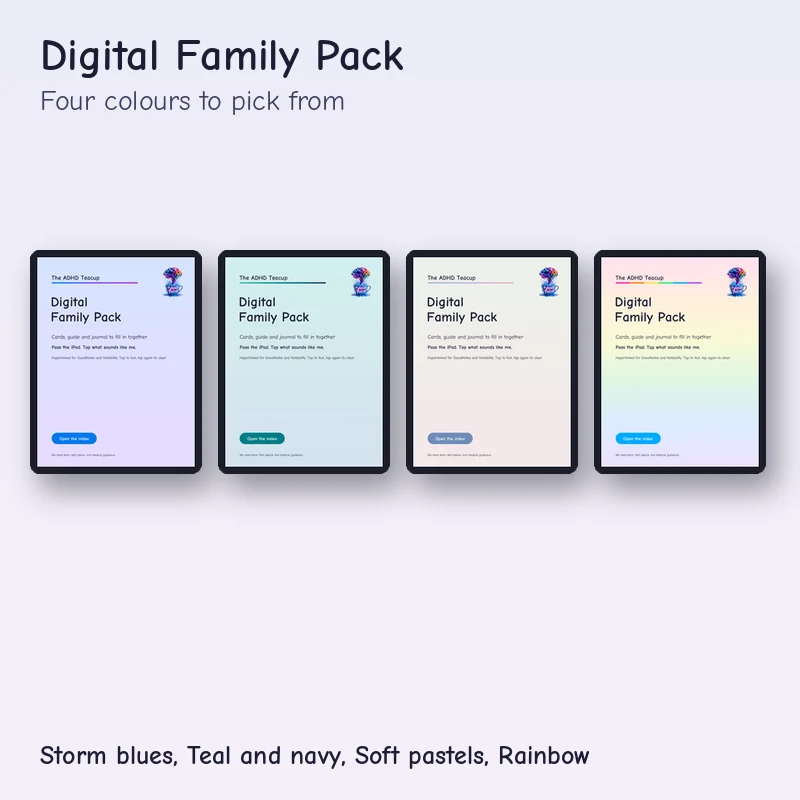 Digital Family Pack, preview image 4