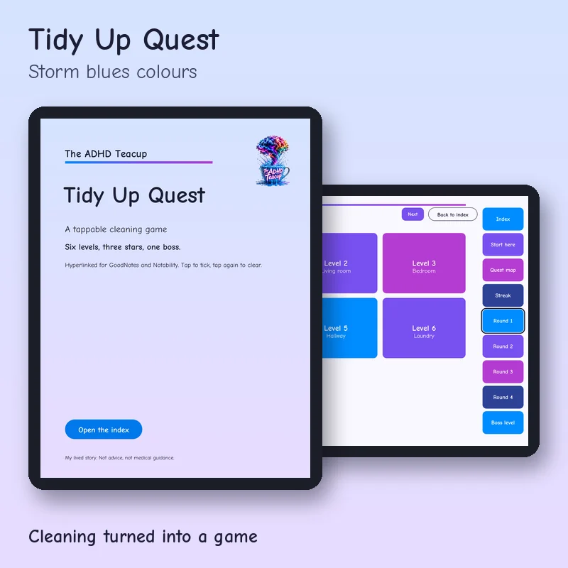 Tidy Up Quest, main product image